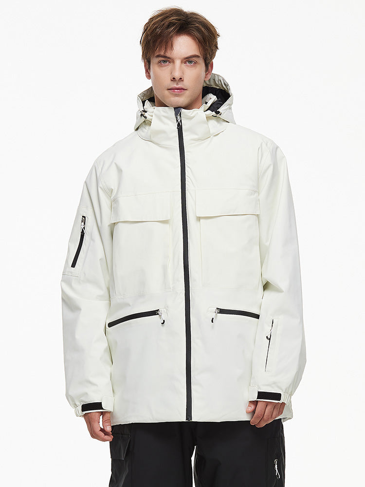 Men's Mountain Explorer All-Weather Insulated Thermal Snow Jacket ...