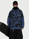 Men's Park Rider Freestyle Snow Hoodie – 2-in-1 Layered Style with Contrast Sleeves