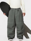 Men's UrbanCraft Workwear Baggy Snow Pants with Enhanced Knee Mobility Design