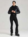 Women's Glacier Vogue Ski Jumpsuit & Fleece-Collar Faux-Leather Jacket