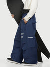 Men's Camden Punk Rivet Street Utility Cargo Snow Pants – Baggy Freestyle Fit