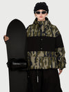 Women's Timber Colorblock Freeride Half-Zip Pullover Anorak Snow Jacket