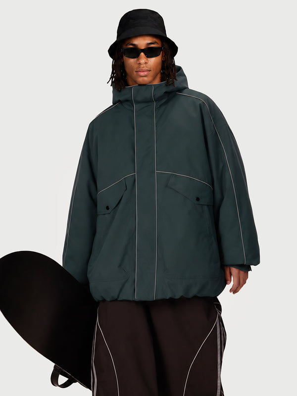 Men's UrbanCraft Reflective Utility Snow Jacket – Workwear Street Fit