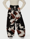 Women's Wild Motion Multi Pocket Reflective Colorblock Super Baggy Snow Pants