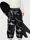 Men's UrbanCraft Workwear Baggy Snow Pants with Enhanced Knee Mobility Design