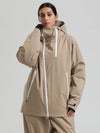 Women's Gsou Snow HyperDrive All-Season Color Block Mountain Cargo Snow Jacket