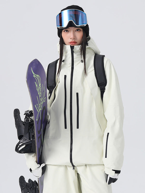 Women's Searipe Unisex Durable Mountain Rider All-Terrain Baggy Snow Jacket