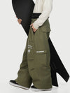 Men's Camden Punk Rivet Street Utility Cargo Snow Pants – Baggy Freestyle Fit