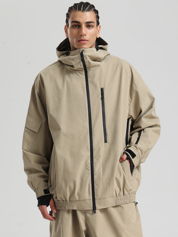 Men's Gsou Snow Mountain Freestyle SnowFlex Street Hybrid Snowboard Jacket