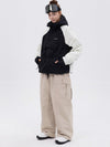 Women's Freestyle Mountain Camo Snow Suit – Bomber Jacket & Baggy Pants Set