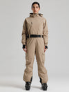 Women's Gsou Snow Alpine Luxe Slim Fit Full Body Onesie Ski Jumpsuit