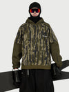 Men's Park Rider Freestyle Snow Hoodie – 2-in-1 Layered Style with Contrast Sleeves