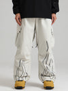Women's Gsou Snow Furious Spark Reflective Fire Cargo Snow Pants