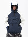 Men's Mountain Freestyle Cargo Pocket Bomber Camo Snowboard Jacket