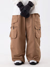 Men's Wild Soul Steeze ParkRider Multi-Pocket Utility Cargo Snow Pants