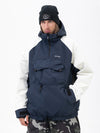 Men's Mountain Freestyle Cargo Pocket Bomber Camo Snowboard Jacket