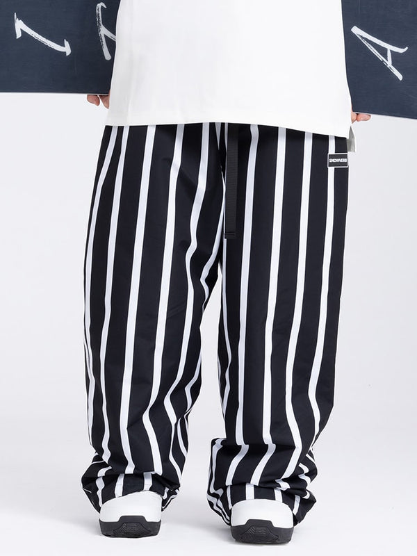 Womens Mens Mountain Freerider Freestyle Baggy Snowboard Pants（Australia Local Shipping）