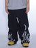 Men's Gsou Snow Furious Spark Reflective Fire Cargo Snow Pants