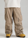 Women's Gsou Snow Furious Spark Reflective Fire Cargo Snow Pants