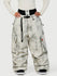 Women's Functional Street Utility Belt Cargo Multi Pocket Baggy Snow Pants