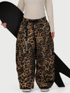 Women's Wild Motion Reflective Cargo Pockets Extra Baggy Snow Pants