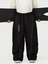 Men's Wild Motion Reflective Cargo Pockets Extra Baggy Snow Pants