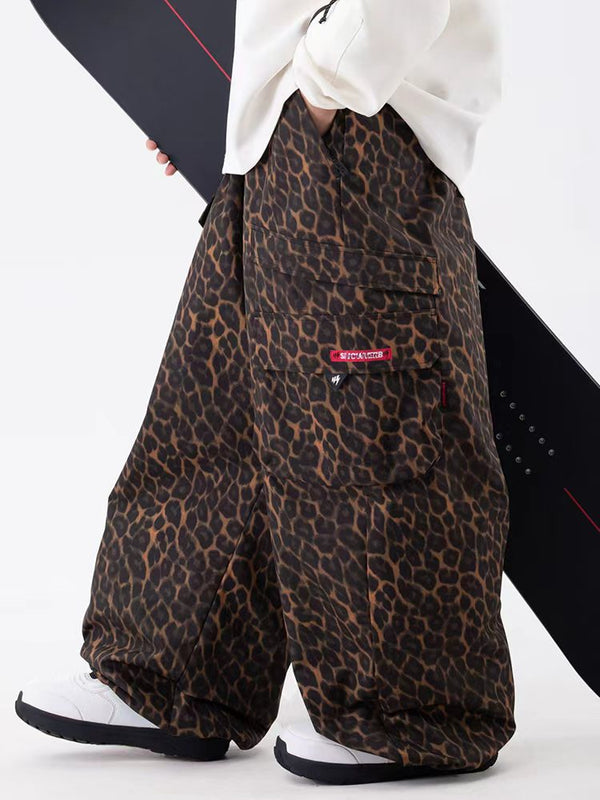 Men's Wild Soul Steeze ParkRider Multi-Pocket Utility Cargo Snow Pants