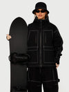 Women's UrbanCraft Street Utility Freestyle Snow Jacket – Reflective Hood & Workwear Design