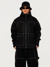 Women's UrbanCraft Street Utility Freestyle Snow Jacket – Reflective Hood & Workwear Design