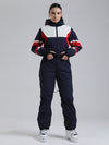 Women's Gsou Snow ChillTrack Classic Retro Ski Suit - 80s Vintage Ski Outfits
