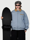 Women's Urban Steeze Workwear Lifestyle Snow Jacket – Contrast Collar Utility Fit