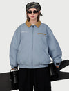 Women's Urban Steeze Workwear Lifestyle Snow Jacket – Contrast Collar Utility Fit