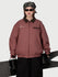 Women's Urban Steeze Workwear Lifestyle Snow Jacket – Contrast Collar Utility Fit