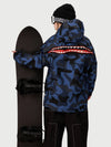 Women's Ultra Feral Camo Shark Half Zip Pullover Anorak Snow Jacket