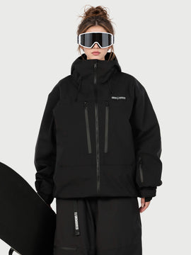 Women's Hyper Beast Durable All-Function Reflective Baggy Snow Jacket