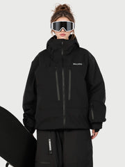 Women's Hyper Beast Durable All-Function Reflective Baggy Snow Jacket