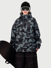 Women's Ultra Feral Camo Shark Half Zip Pullover Anorak Snow Jacket