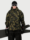 Women's Ultra Feral Camo Shark Half Zip Pullover Anorak Snow Jacket