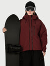 Women's Techline Dual Zip Fit Adjustment Durable Ski & Snowboard Jacket