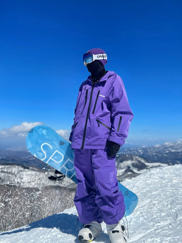 Snowboarding jacket and pants set 2025