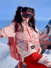 Men's Nandn Print Snowboard Jacket