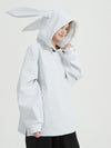 Doorek Unisex Cute Bunny Rabbit Snow Hoodie - Long Ears Decoration