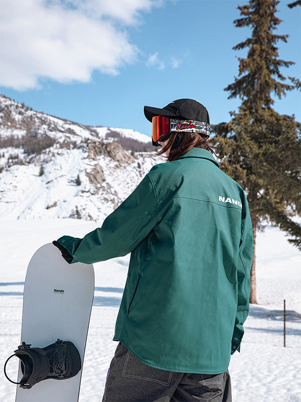 Coach jacket snowboard sales