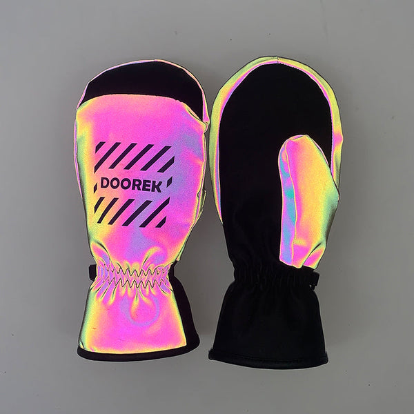 Doorek Unisex Young Fashion  Glimmer  Winter Gloves Snow Mittens