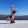Women's Doorek Superb Pink One Piece Ski Suits Winter Snowsuits