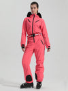 Women's Gsou Snow Padded Belt Ski Suit