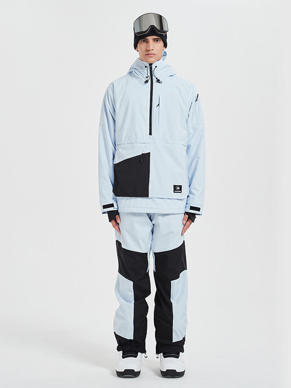 Men's Mountain Pro Anorak Waterproof Snow Suits Sets