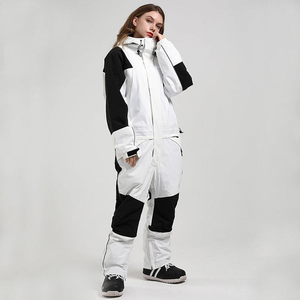 Women's Mountain Destroyer Snowshred One Piece Ski Suits Winter Snowsuits