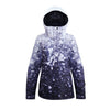 Women's SMN Mountain Freeze Colorful Print Waterproof Winter Snowboard Suit