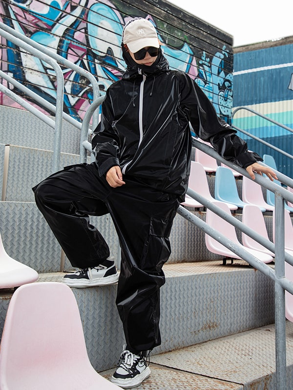 Women's Mountain Beast Black Paint Graphene 3L Snowsuit Sets